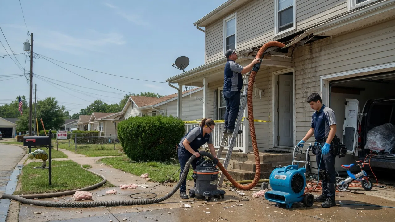 Water Damage Restoration in Wadesville, IN near me